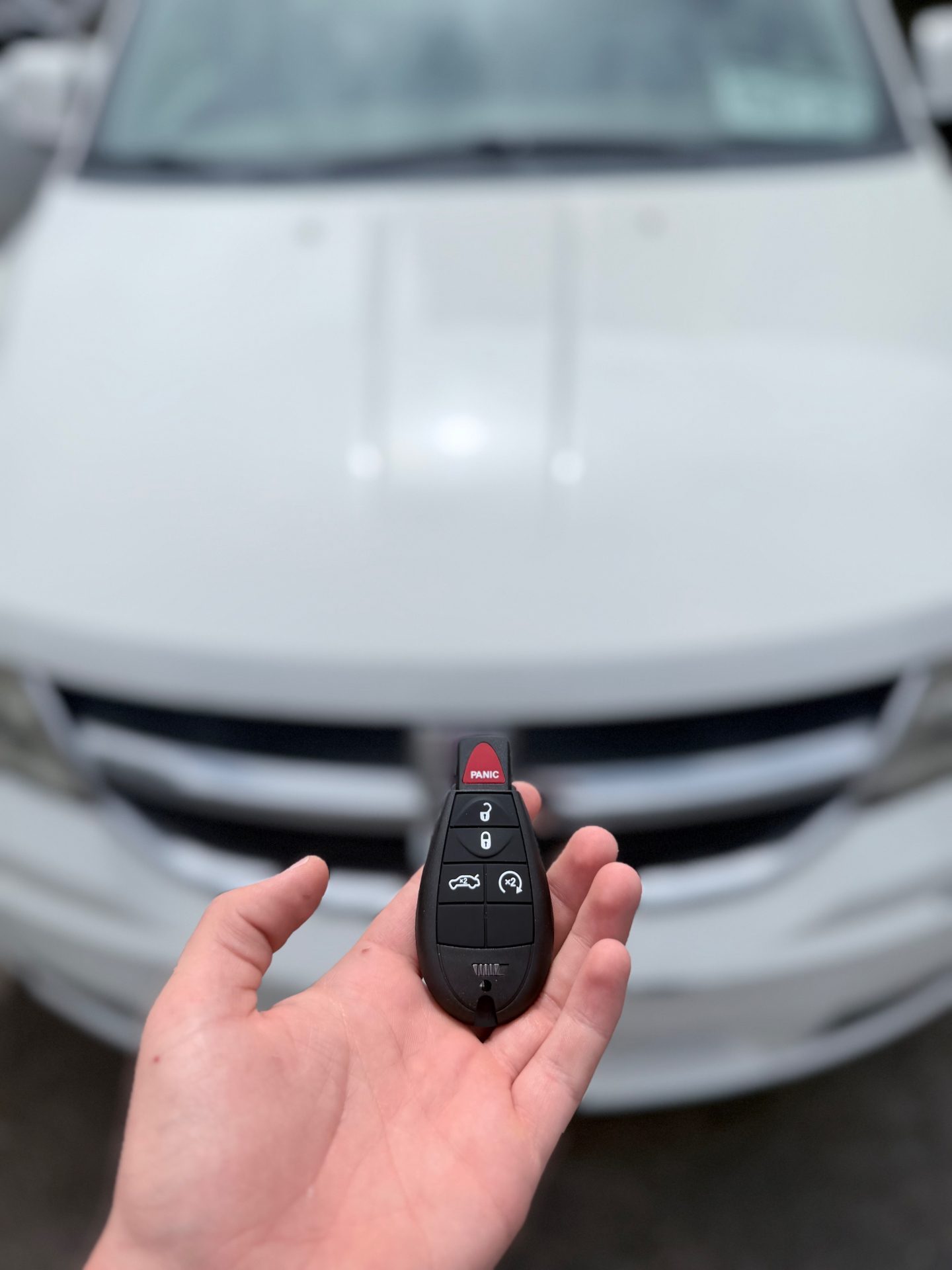 2009 Dodge Journey replacement key cut and programmed by Falcon Locksmith in Denver Colorado