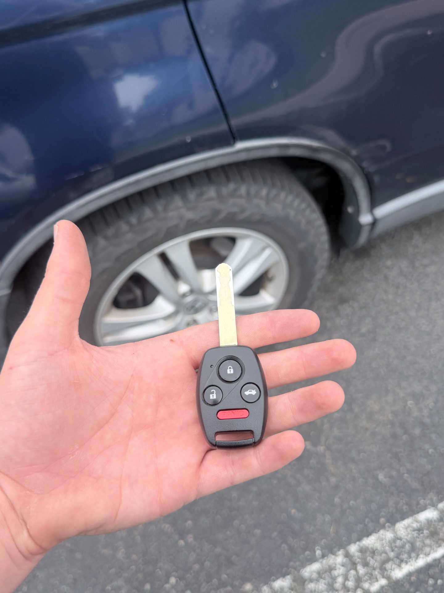 2012 Honda CR-V replacement key cut and programmed in Westminster Colorado